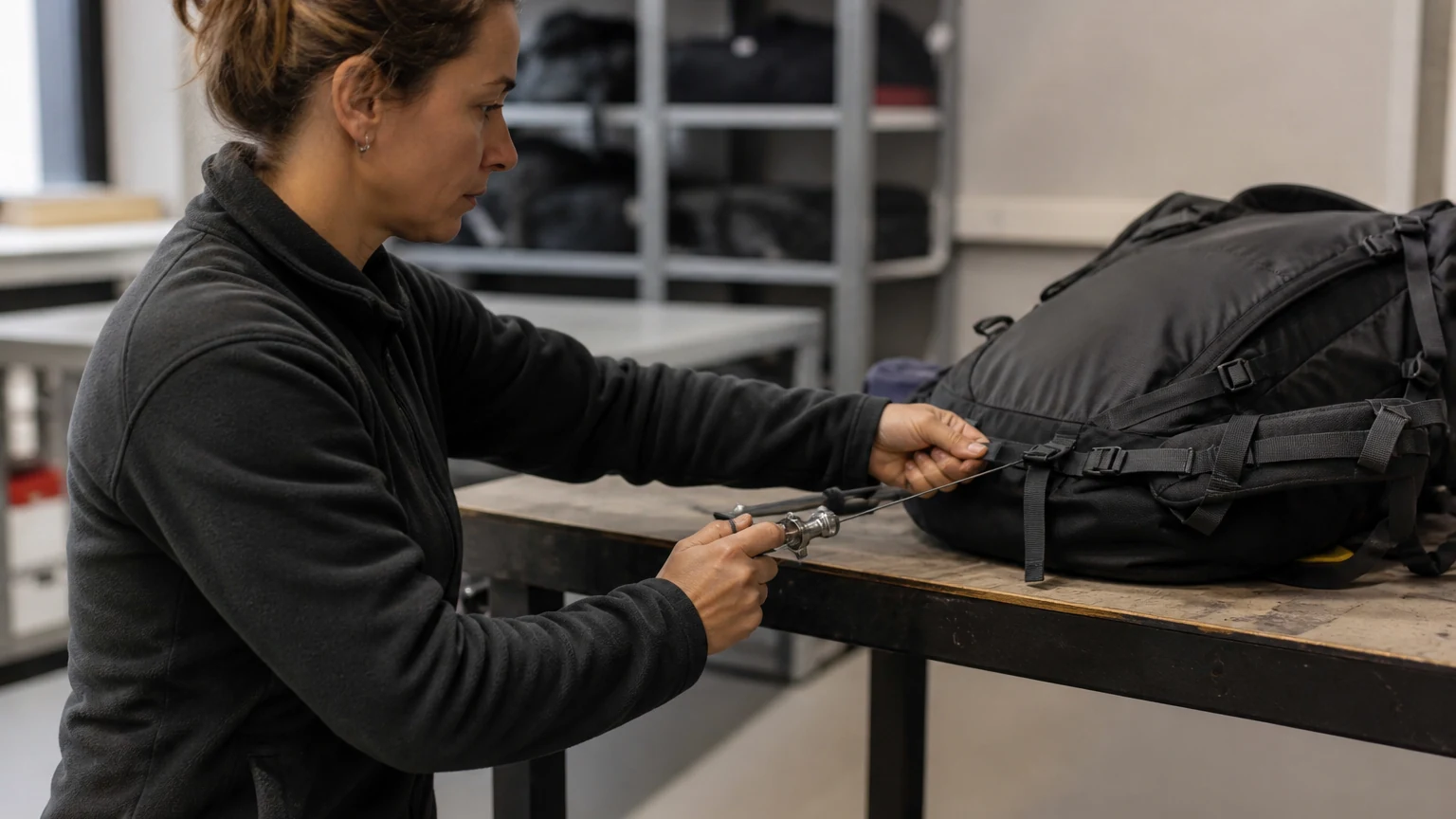 Scène professionnelle liée à « Évaluer la qualité et l’innovation d’un équipement sportif »